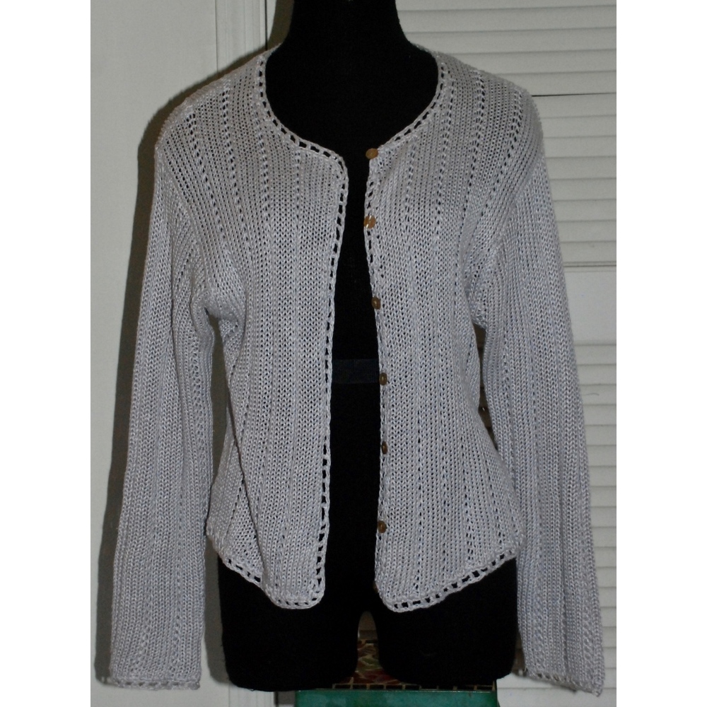 J. Jill Linen Cardigan, S
